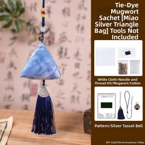 XIAOXIONGERBAN | Handmade Indigo Dyeing Moxa DIY Materials Kit