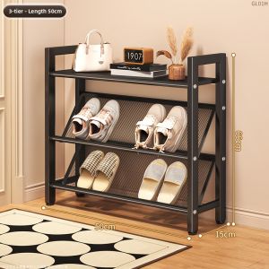 ZHUANJIAO | Ultra-Thin Multi-Layer Space-Saving Small Shoe Rack