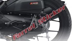 Stiker Velscope Support Flow Booster & Filter Matic Honda
