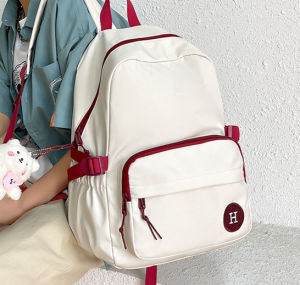 Aesthetic school backpack for teens.
