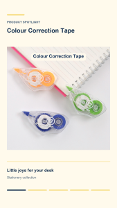 ODVEN Correction Tape 5mm White Out Correction Roller Smooth Dry Correction Tape School Office Student Stationery Supplies