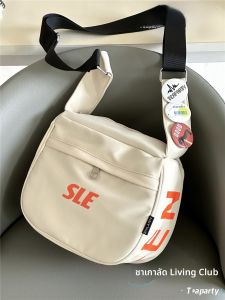 กระเป๋าคาดไหล่สะพายข้างสไตล์ฮ่องกงสำหรับผู้ชายและผู้หญิง กระเป๋าสะพายข้างขนาดเล็กสไตล์ญี่ปุ่น INS กระเป๋าสะพายข้างแบบลำลองสำหรับนักเรียนและผู้เล่นกีฬา