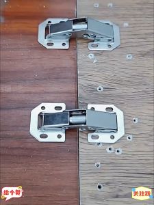 10ชิ้น บานพับตู้ บานพับสำหรับตู้และประตูแบบไม่ต้องเจาะรู 90° บานพับไฮดรอลิกบัฟเฟอร์ บานพับประตูขนาด 3 นิ้ว อุปกรณ์ฮาร์ดแวร์เฟอร์นิเจอร์ด้วยสกรู