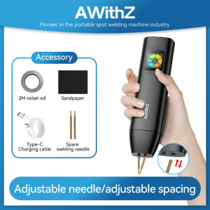 AWithZ | Awithz H5 Portable Battery Spot Welder DIY Mini Welding Machine 18650 Battery Pack Nickel Strip and Nickel Belt Welding Tool