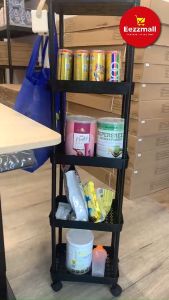 Multipurpose Multi-Tier Trolley Storage Rack Perfect Trolley Organizer Rack Storage Kitchen Rak Dapur Storage Organizer