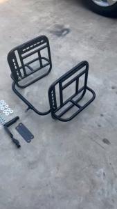 Rack ข้างซ้าย-ขวาสำหรับ รถมอเตอร์ไซค์ที่มีตะแกรงท้ายทุกรุ่น 🛵F🛵