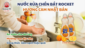 NƯỚC RỬA CHÉN BÁT HƯƠNG CAM NHẬT BẢN ( CHAI 600ML)- HÀNG NỘI ĐỊA NHẬT - Siêu Thị Nhật Konni39