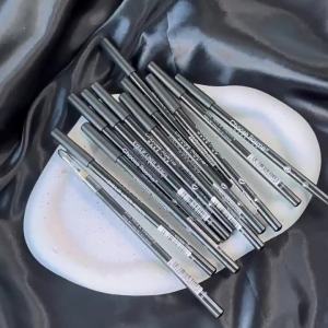 Bút Kẻ Mắt Không Thấm Nước 1-20 Chiếc Bút Kẻ Lông Mày Bằng Gỗ Màu Đen Có Sắc Tố Cao Lâu Trôi Mịn Màng Cho Trang Điểm Mắt