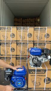 เครื่องยนต์เอนกประสงค์ เบนซิน 6.5 แรงม้า 4จังหวะ 196CC ดเฟืองเหล็ก วีโกเทค