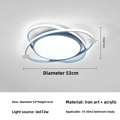 HONGJI | Remote Control Modern Simple LED Ceiling Light