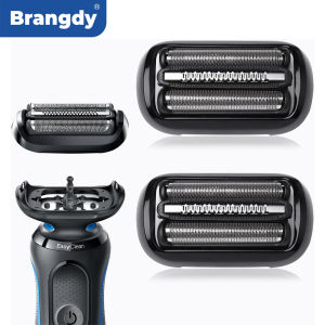 Brangdy 53B Foil & Cutter Replacement Head Fit for Braun Series 5 5020s 5018s 5035s 5050cs 6020s 6040cs 6072cc Electric Shaver
