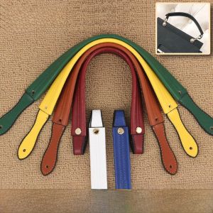 Detachable Handbag Strap Short Handle Bag Accessories New Yu Handheld Carry-On Bag Belt Leather Strap Fashionable Women