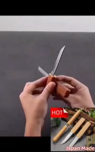 Pisau Dapur Duo Bahan Baja Tahan Karat Premium