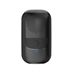 Mini Wearable Bluetooth Speaker Clip-On Wireless Portable Speakers Built-in ENC Mic Hands-Free Call for Work Outdoors Sports