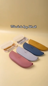 Bộ 2 Thìa Muỗng Cho Bé LocknLock Little Luv Spoon LBB302 - Hàng Chính Hãng Kèm Hộp Đựng - JoyMall
