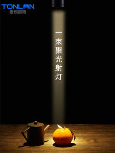 Focused Beam Spotlight Small Angle Beam Angle 5 Degree Tea Table Clear Bar Atmosphere Bar Museum LED Track Light Household Lighting