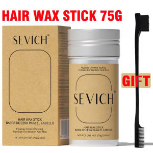 SEVICH Hair Wax Stick for Women and Kids Long Lasting Hold Pomade Control Broken Frizz Flyaway Styling Wax for Natural Wigs 75G