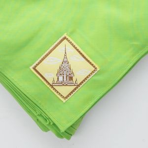 ผ้าพันคอลูกเสือสำหรับนักเรียน เขตภาคใต้ตอนบน–ผ้าฝ้ายผสม สีประจำจังหวัด มาตรฐานลูกเสือไทย ราคาหลักสิบ