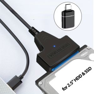 SATA to USB 3.0 Cable USB to SATA Adapter for 2.5" HDD & SSD Hard Drive Reader/External Hard Drive Converter Cable  SATA III