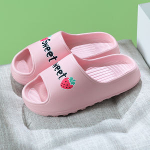 Thick Heel Sandals Womens Summer Outdoor Anti-slip Soft Bottom Fashionable Half Slip Two-wear Casual Beach Sandals