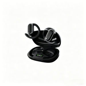Bluetooth 5.3 OWS Earphones Ear Hook Design with Microphone and Smart LED Display Delivering Comfortable Wearing Great Audio