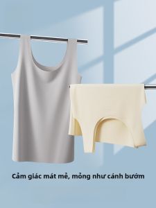 MiiOW | Anti-Slip Underwire Camisole Summer Lightweight Seamless Ice Silk Underwear