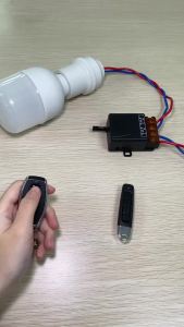 433MHz Learning Code Remote Transmitter - On/Off Key Fob for Smart Home Garage Gate & Alarm