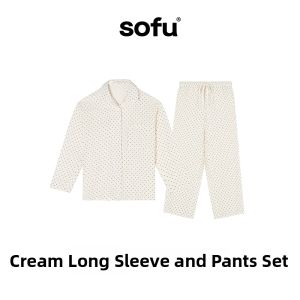 Wearable Outdoors Double Layer Gauze Long Sleeve Loungewear