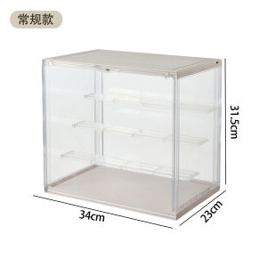 Hộp Đựng Đồ Chơi Bằng Vải Bọc Nhựa PVC Trong Suốt Chống Bụi Hộp Đựng Đồ Chơi Búp Bê Bằng Vải Bông Mềm Dễ Dàng Kéo Ra