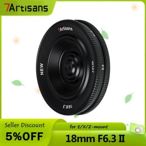7artisans 18mm F6.3 II APS-C Ultra-Thin Constant Aperture Camera Lens For Mirrorless Cameras