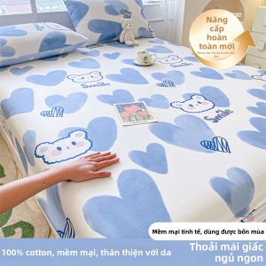 JIFANPAUL | Bộ Bảo Vệ Nệm & Vỏ Gối Bằng Cotton 180cmx200cm