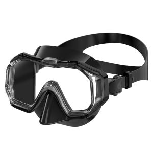 JoyMaySun | Snorkel Mask Panoramic Wide View 3 Windows HD Three-Lens Adjustable Scuba Snorkeling Swimming Diving For Adult