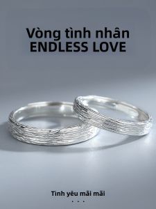 CONGCONGNANIAN | Vòng Đeo Tay Đôi Bạc Thiết Kế Gốc