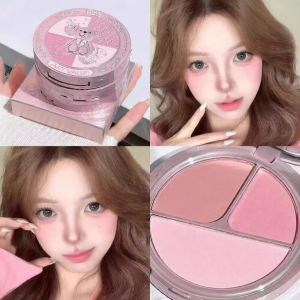 Multi-color Highlighting Blush Palette