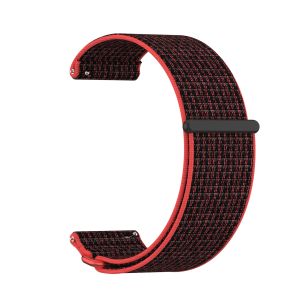 24mm Quick-Release Nylon Loop Watch Strap Breathable Comfortable Compatible with Garmin Venu X1 and All 24mm Lug Width Watches