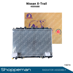 15074 NISSAN X-TRAIL XTRAIL RADIATOR ASSEMBLY A/T 450x688x26mm PA26 1ROW