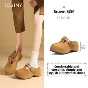 Josiny | Spring New Height-increasing Clogs Slipper Half Slippers