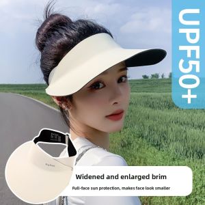 Miiow | Cat Person High Aesthetic Value Empty Top Sun Hat Womens New 2025 Outdoor Cycling Running Sunshade Hat UV Protection