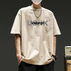 Áo Thun Nam Tay Ngắn Cotton Nguyên Chất Phong Cách Mỹ Mùa Hè 2025 Dáng Rộng Thời Trang Nửa Tay Áo Phong Cách Cặp Đôi