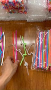 Ống hút 2 co nhiều màu loại 1