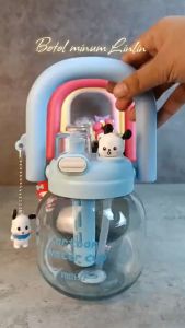 Botol Minum Unik Model Sanrio Tenteng Cup Cartoon Mini 850ml/3273