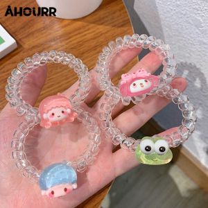 ยางรัดผมเกลียว ยางรัดผม ยางมัดผมโดนัท น่ารัก เครื่องประดับผมแฟชั่น สําหรับเด็กผู้หญิง ยางรัดผมเกาหลี