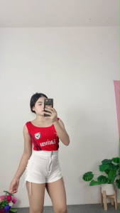 ชุดเซ็ตแฟชั่น  ลายตัวอักษร สีสดใส