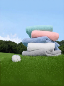 Purcotton | Antibacterial Water Absorbent Double-Faced Loop Extra Large Bath Towel