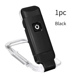 Mini eye protection USB clip reading light bookmark light folding clip book light LED reading light portable charging book clip