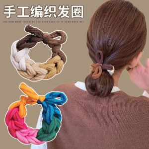 Dây Buộc Tóc Thắt Nút Bướm Cho Nữ Dây Buộc Tóc Dày Dây Cao Su Dây Buộc Tóc Đuôi Ngựa Dây Buộc Tóc Phụ Kiện Tóc Đơn Giản Thanh Lịch