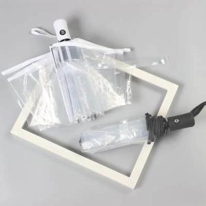 LANWAN | Transparent Foldable 3-Fold Umbrella