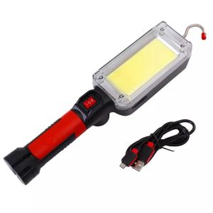 LED Work Light COB LED Inspection Light Heavy Duty Rechargeable Camping flashlight Portable Light