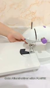 MESIN JAHIT / MESIN JAHIT MINI / MESIN JAHIT PORTABLE / MESIN JAHIT ADA LAMPU / PERALATAN KECIL RUMAH TANGGA / BAJU / CELANA / LAMPU / MESIN JAHIT PORTABLE MINI - SHOPTILLDROPSS88