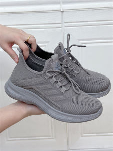 Giày Vải Bắc Kinh Mùa Xuân 2024 Dành Cho Nam Giày Thể Thao Thoáng Khí Giày Lười Một Bước Giày Bố Giày Vải Đế Bằng